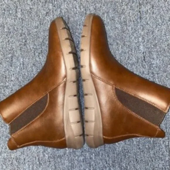 Cliffs by White Mountain Boots Women's Caption Brown Size 6 - Picture 4 of 5